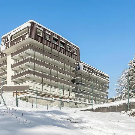 Blue Petit With Mountain Balcony Views - Happy Appartement